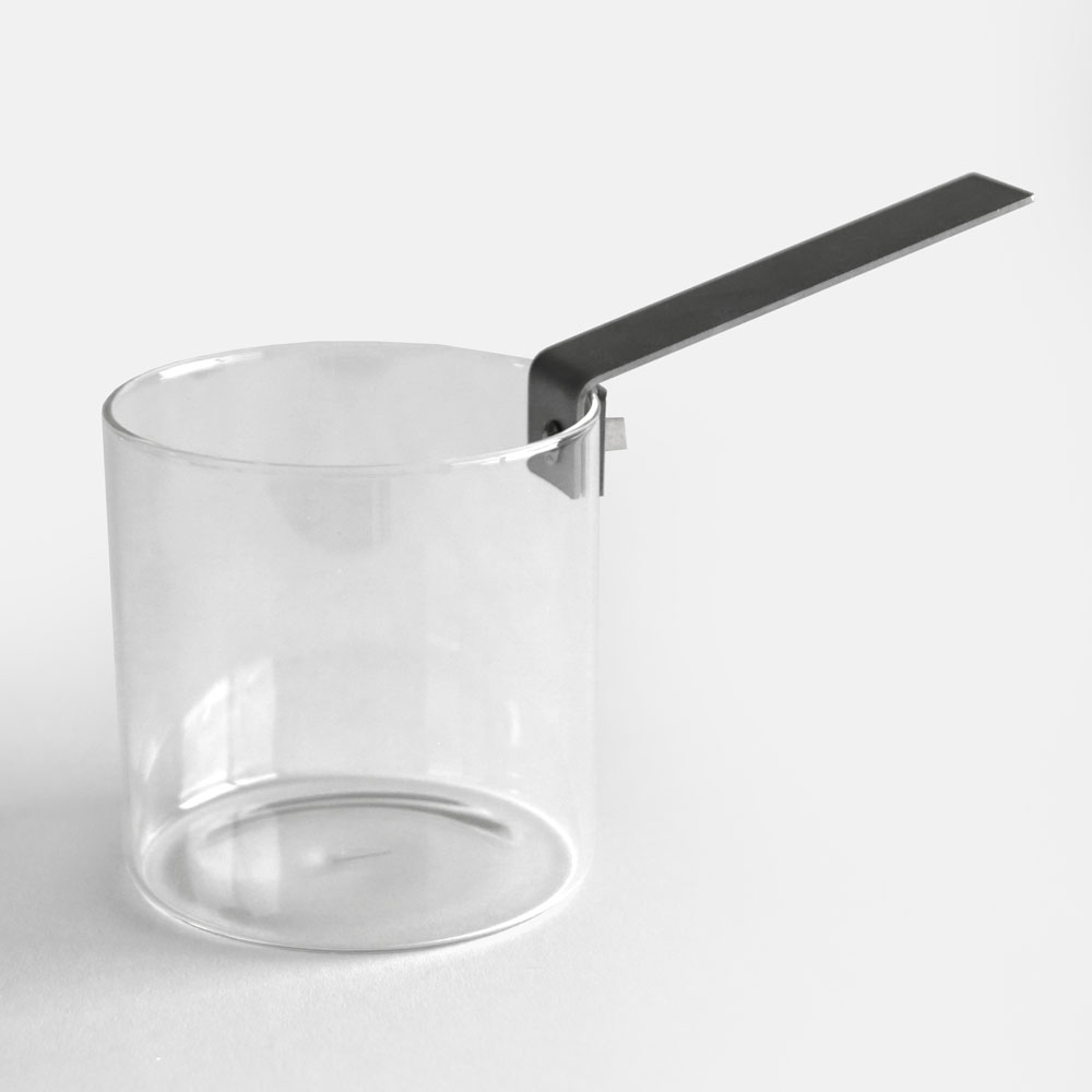 Knindustrie / THE KETTLE ガラスの片手ポット【ケイエヌ