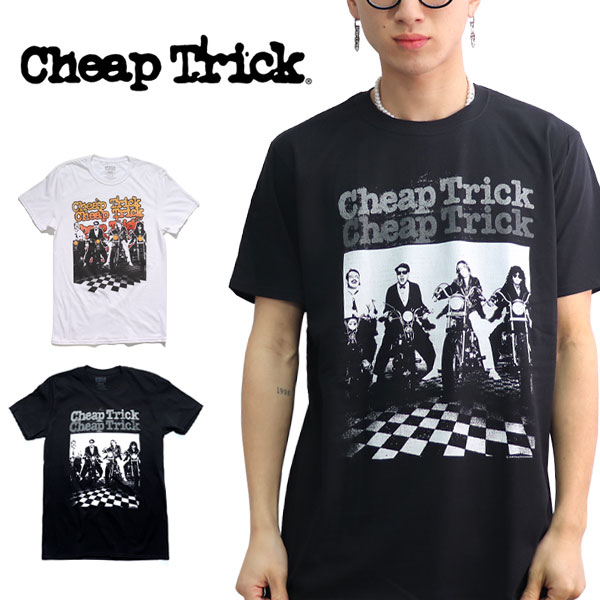 楽天市場】チープ トリック【CHEAP TRICK】SS TEE BLACK WHITE CHEAP