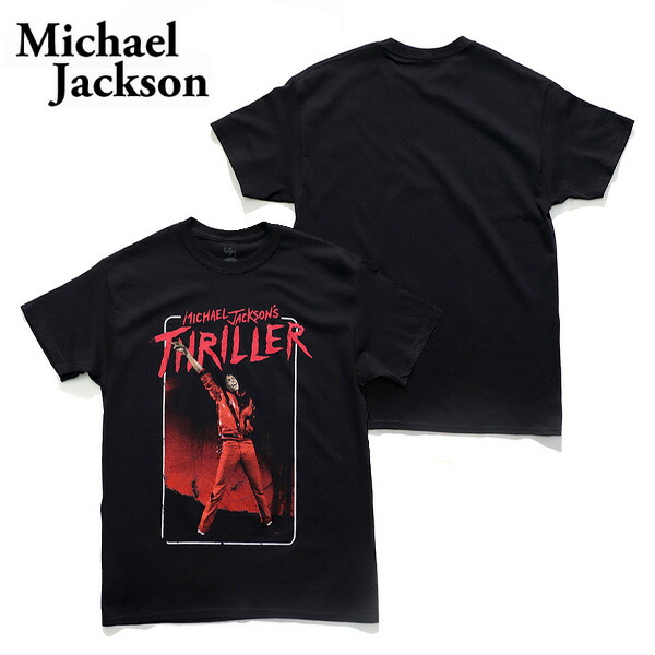 楽天市場】マイケルジャクソン【MICHAEL JACKSON】THRILLER TEE 半袖