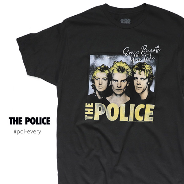 楽天市場】ポリス【THE POLICE】Every Breath You Take TEE Tシャツ