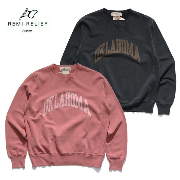 楽天市場】レミ レリーフ【REMI RELIEF】RN29373189 SP加工裏毛クルー