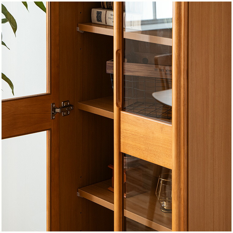 楽天市場】【2/19 & 2/20限定 10%offクーポン配布中】本棚 書棚 扉付き