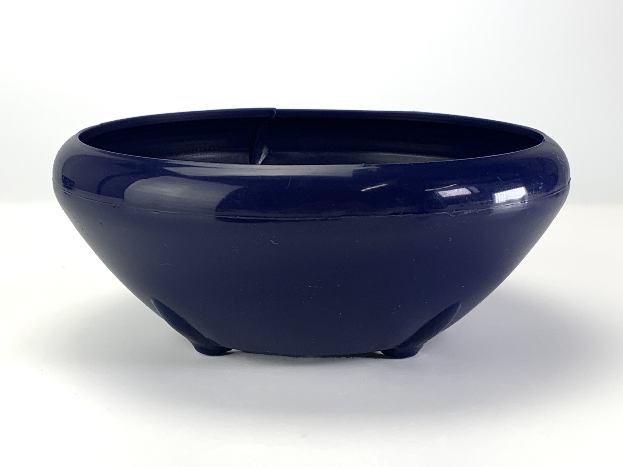 楽天市場】プラ鉢 6号 鉄鉢 青 幅17.2cm×高さ6.8 cm ミニ盆栽 ミニ観葉