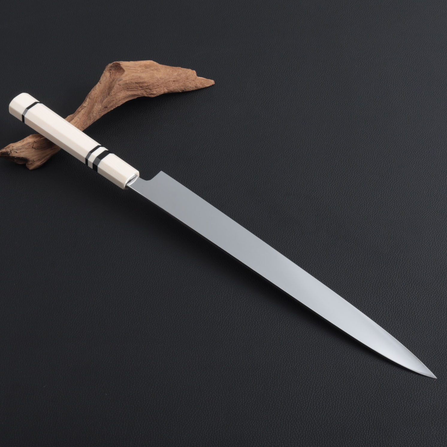 楽天市場】柳刃包丁 尺一（刃渡り330mm) 通常鏡面仕上げ 本刃付け 刺身