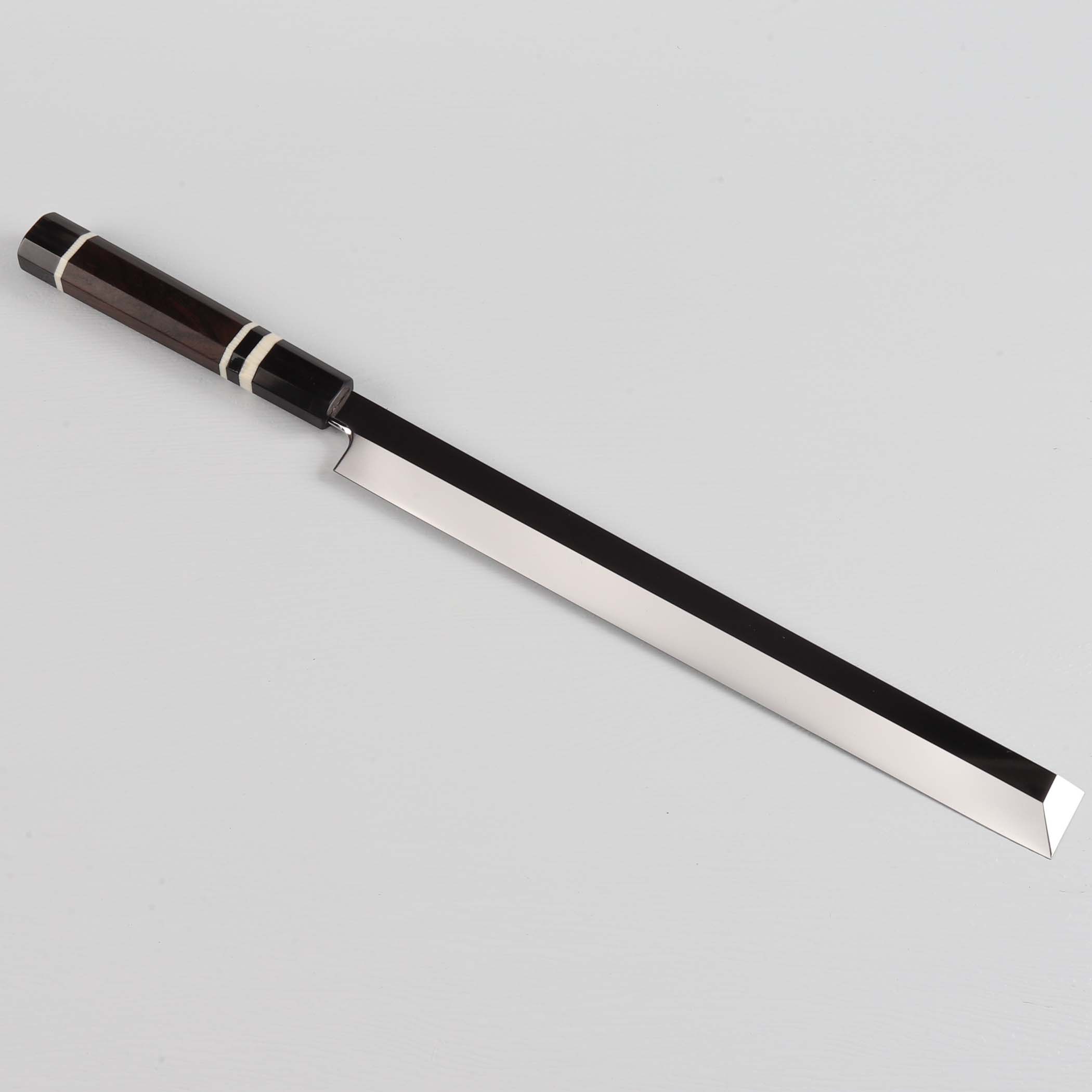 楽天市場】蛸引包丁 尺（刃渡り300mm）通常鏡面仕上げ 本刃付け 刺身