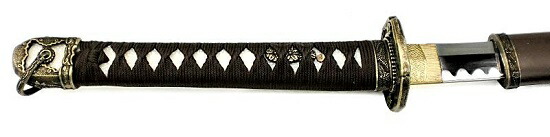 楽天市場】模造刀 軍刀 GN-13 村田刀 陸軍大刀 軍茶柄 軍茶木鞘 尾形