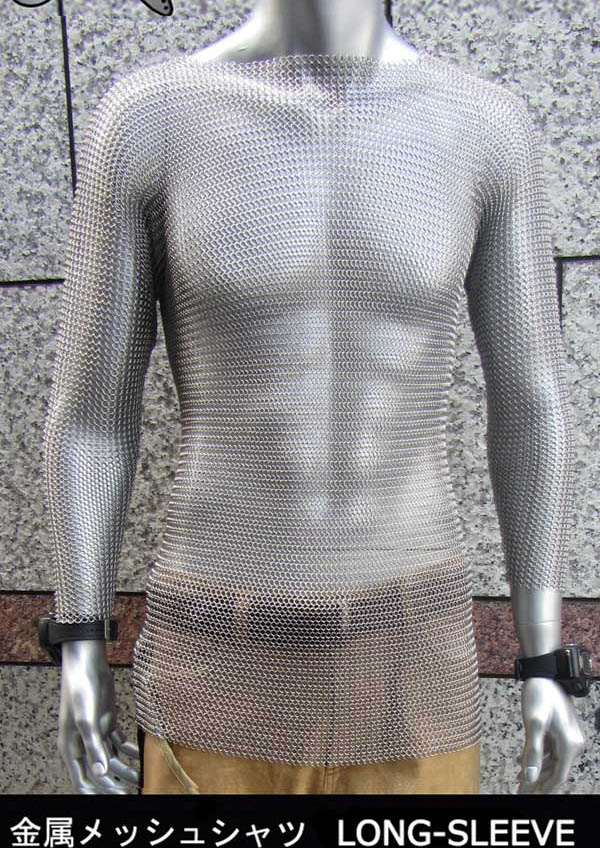 楽天市場】鎖帷子 ステンレス メッシュシャツ S・M・L・XL・XXLサイズ