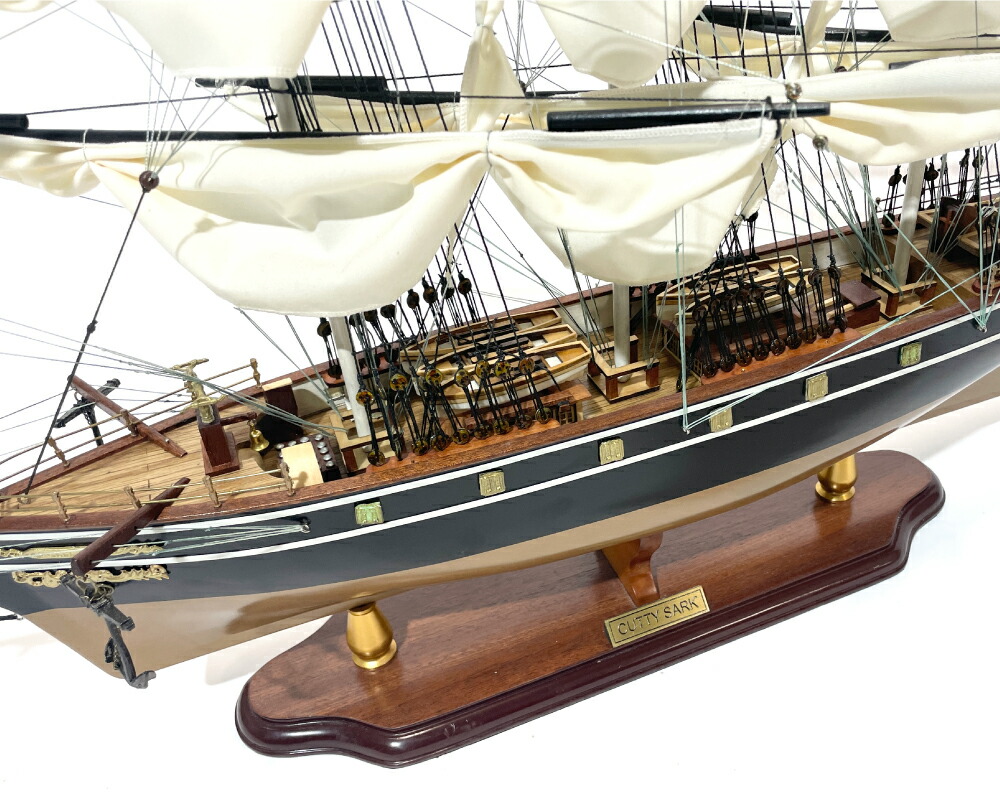 楽天市場】木製模型 帆船 CUTTY SARK カティサーク 【Wooden Model