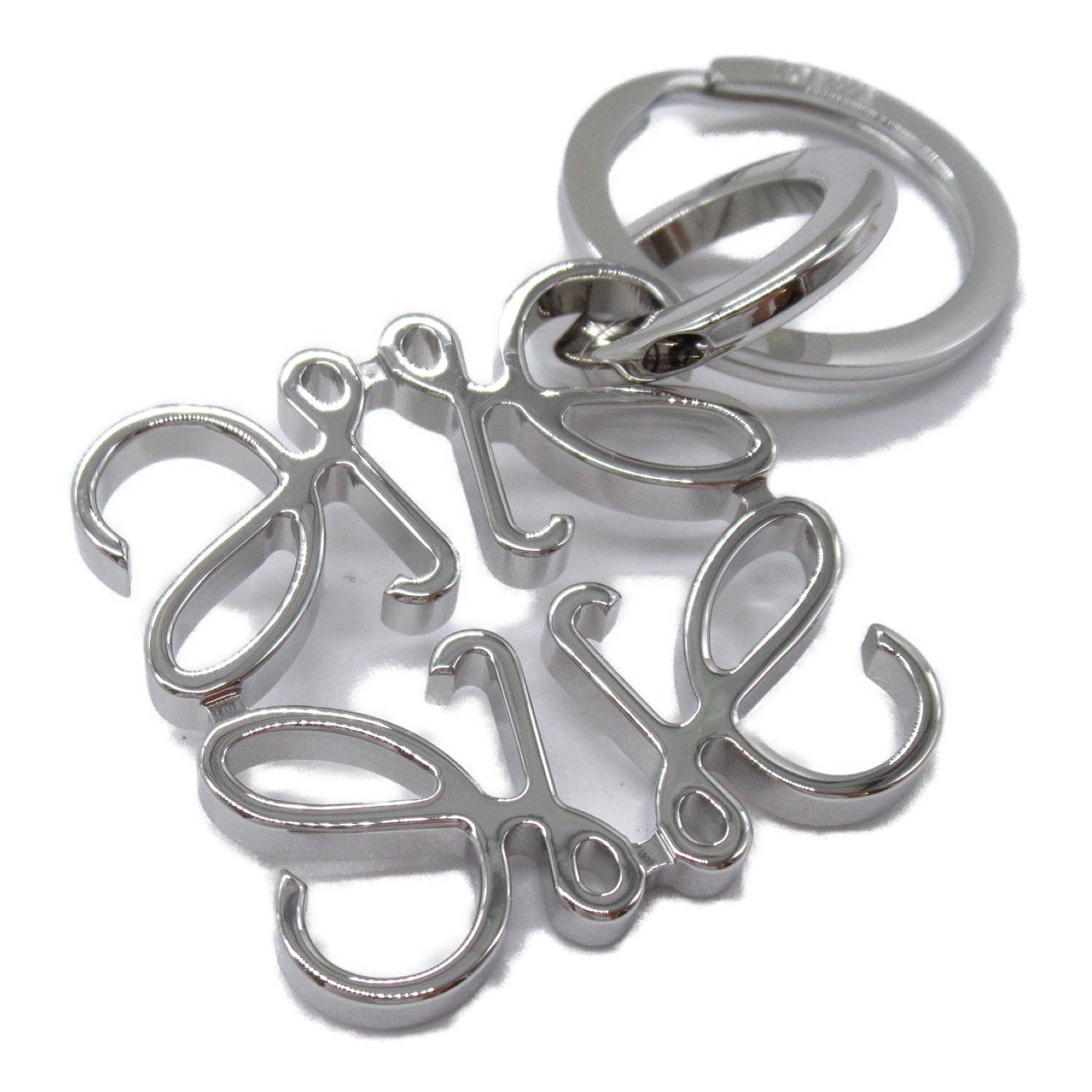 ロエベ LOEWE アナグラム キーリング シルバー