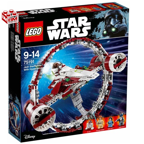 楽天市場】レゴ スター・ウォーズ ジェダイスターファイターとハイパー