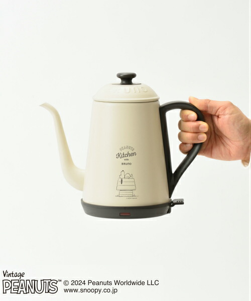楽天市場】【P10倍】 電気ケトル おしゃれ 公式 BRUNO PEANUTS
