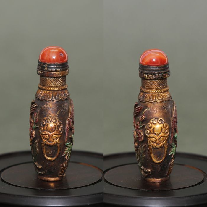 楽天市場】梅に鳥の華麗な世界鼻煙壺180106鼻煙壷 鼻煙壺 中国 芸術