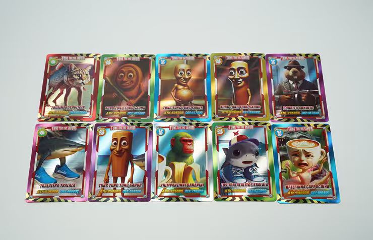 楽天市場】イタリアン ブレインロット Italian brainrot カード E