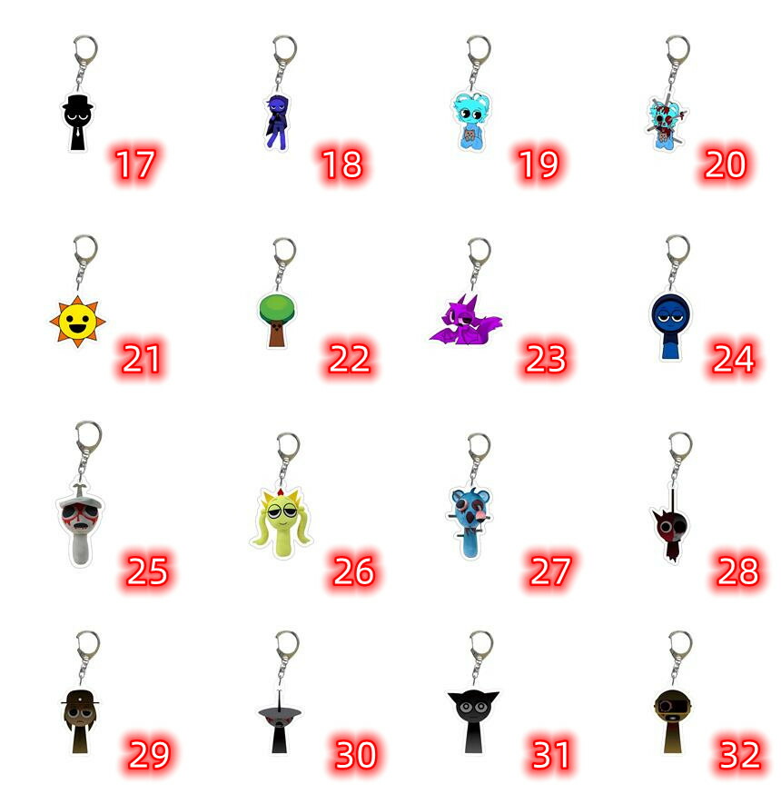 楽天市場】スプランキー アクリル キーホルダー B : CROTECWAGON