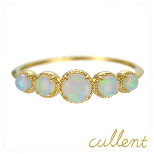 楽天市場】K18オパールリング destiny gradation リング K18 18金 18k