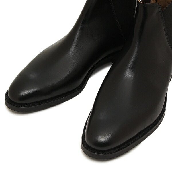 楽天市場】クロケットアンドジョーンズ ブーツ チェルシー8 ブラック