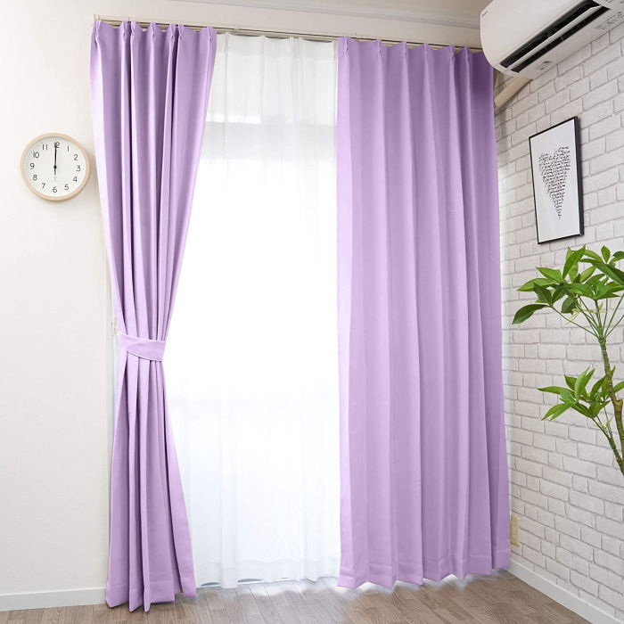 楽天市場】カーテン 遮光 1級 一級 遮光カーテン 2枚組 2枚セット 幅