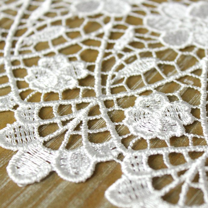 楽天市場】カフェカーテン トルコレース 花奏-かなで 小窓 つっぱり棒