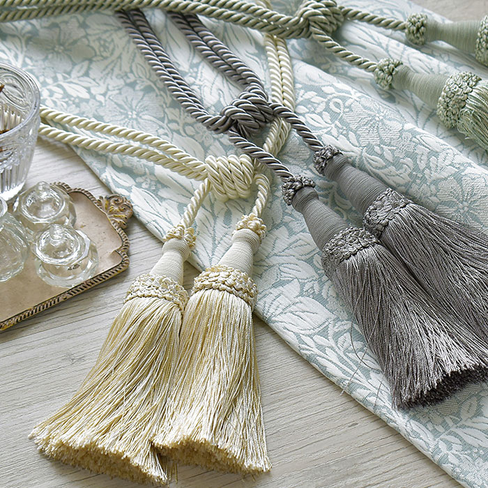 楽天市場】タッセル ふたさらさら カーテンタッセル シンプル 房 光沢