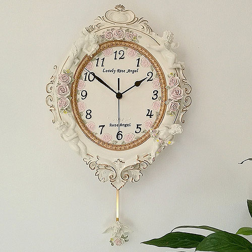 楽天市場】天使（置き時計・掛け時計｜インテリア・寝具・収納）の通販