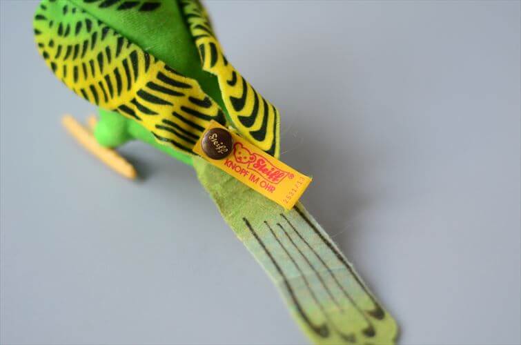 楽天市場】【送料無料】ドイツ製 Steiff Hansi セキセイインコ