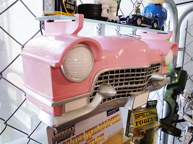 楽天市場】ピンクキャデラック カーシェルフ Sサイズ アメリカン雑貨