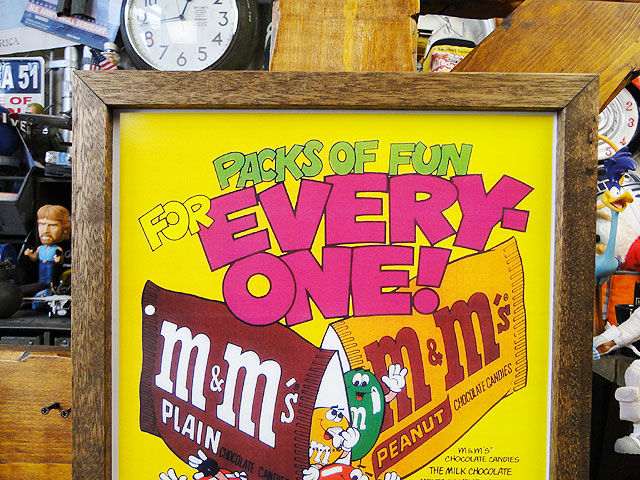 楽天市場】ポスターフレーム （m&m's/エブリワン） ポスター＆木製