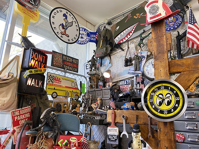 楽天市場】ムーンアイズ アルミウォールクロック MOONEYES アメリカン