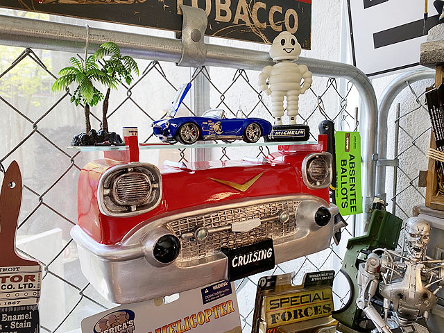 楽天市場】シボレー ベルエア カーシェルフ Sサイズ アメリカン雑貨