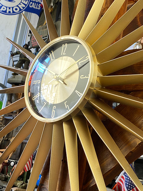 Emits Time サンバーストデザイン 壁掛け時計 楽天市場】壁掛け時計