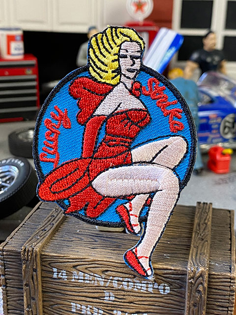 楽天市場】ノーズアート ピンナップガール ミリタリーワッペン