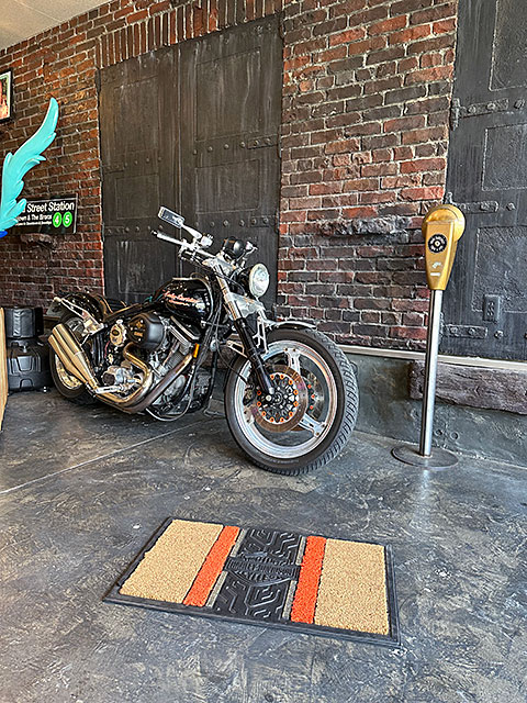 楽天市場】ハーレーダビッドソン タイヤトレッド エントリーマット