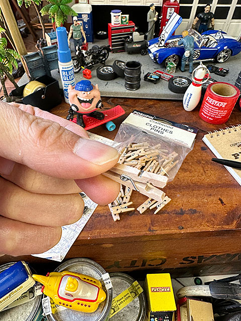 楽天市場】ウッドクリップ SS 50個入り （ミニミニサイズ） 木製洗濯ば