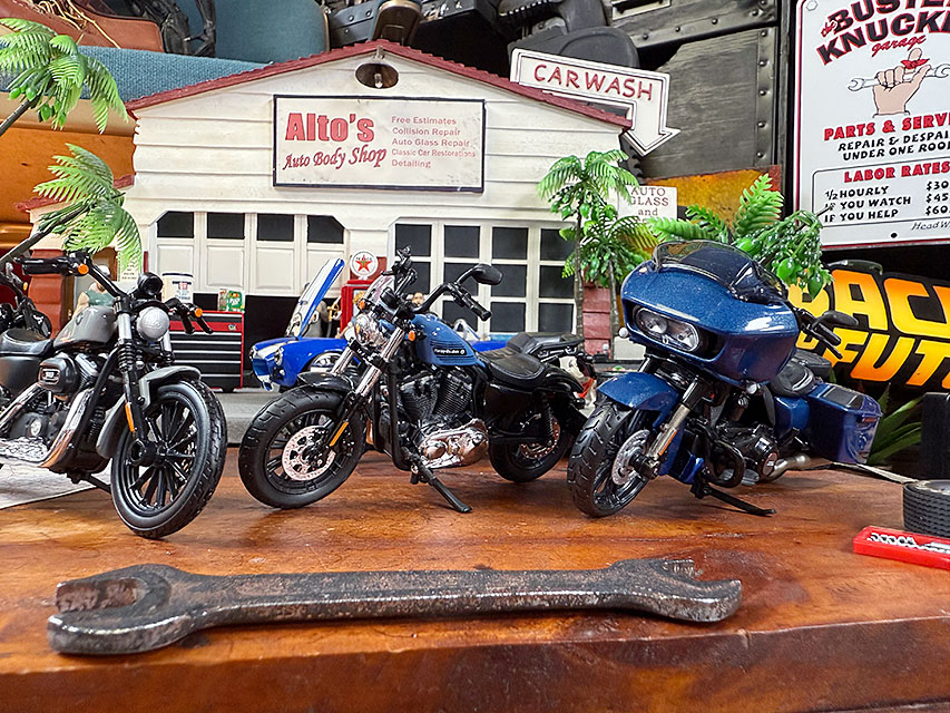 楽天市場】マイスト ハーレーダビッドソン ダイキャスト ミニカー 6台