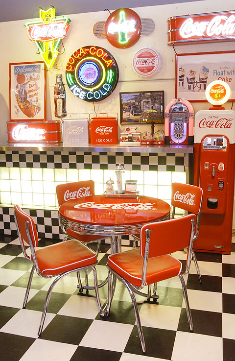 楽天市場】【店舗用本格プロ仕様】コカ・コーラ チェアー アメリカン