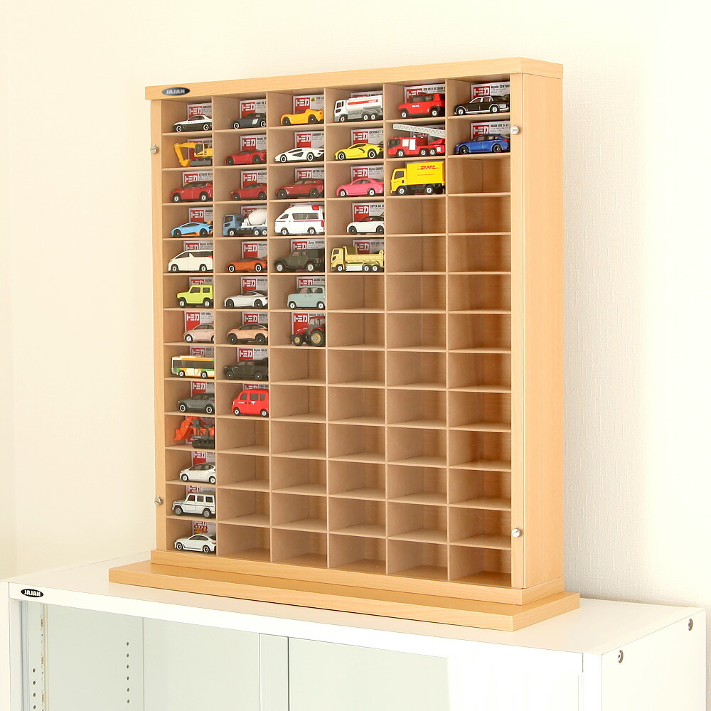 楽天市場】トミカ 対応 ミニカー ディスプレイラック カレラ 幅59cmX
