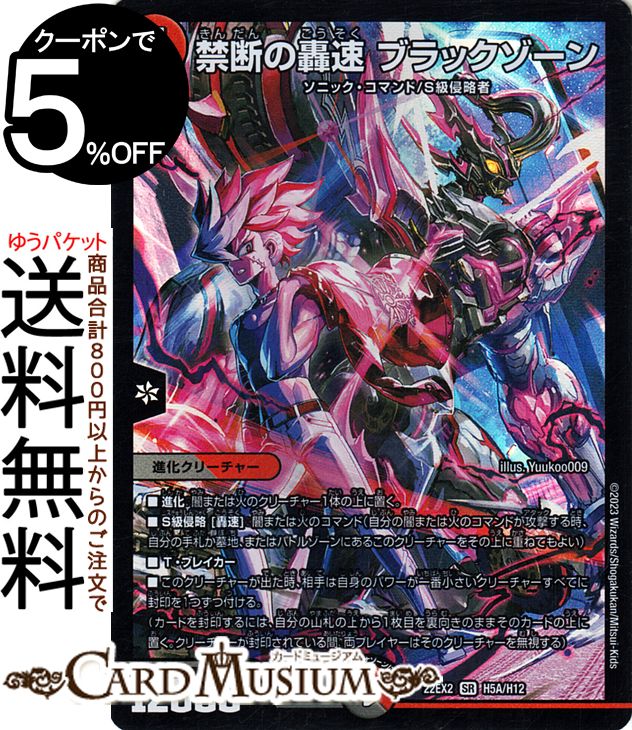 楽天市場】デュエルマスターズ 禁断の轟速 ブラックゾーン(ヒーロー