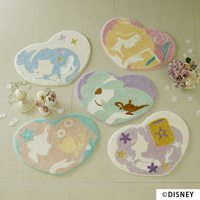 楽天市場】玄関マット プリンセス ハートマット ラプンツェル DMT-4105