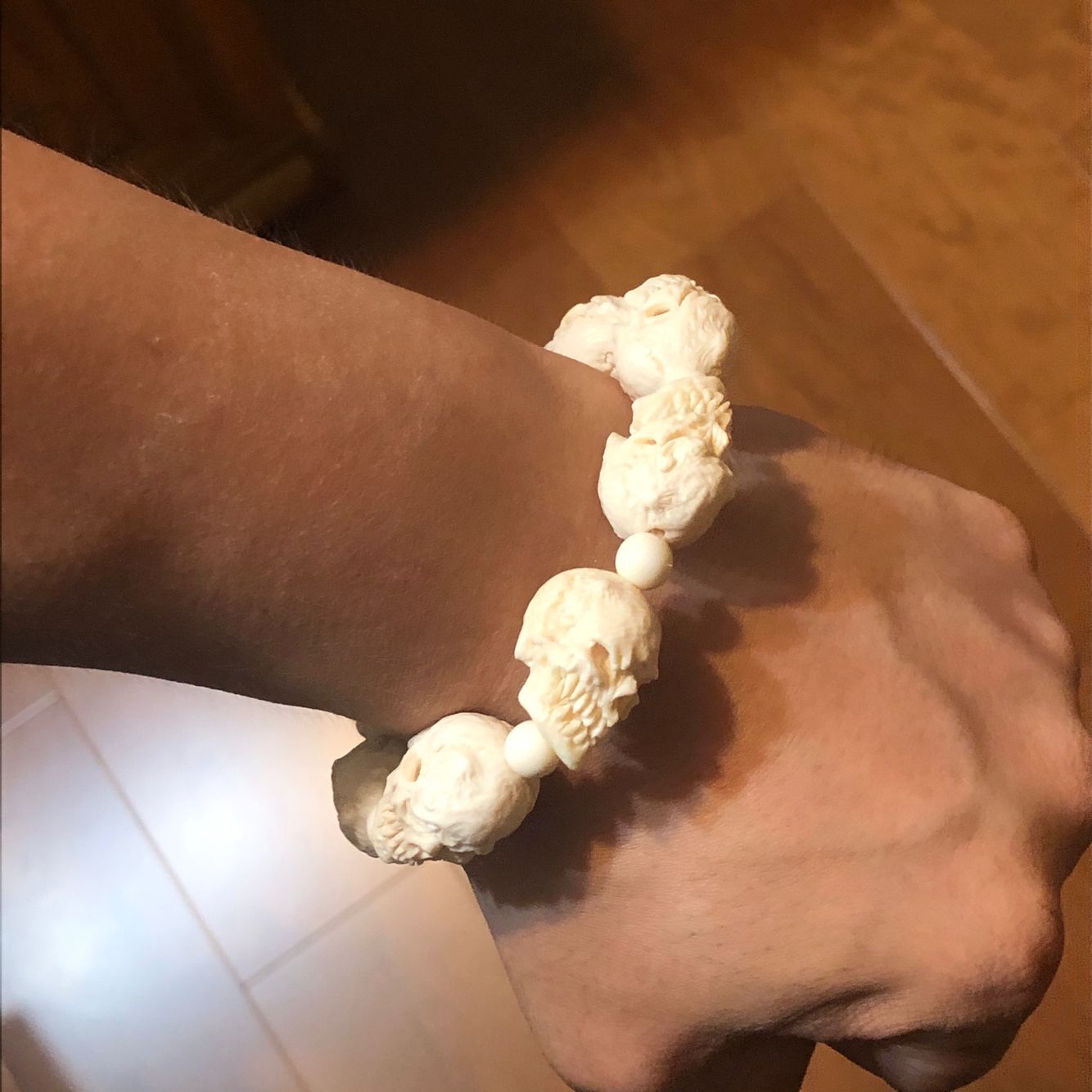 楽天市場】マンモス牙 ☆畫骨CARVEX☆ 日本製 念珠 手彫り 数珠