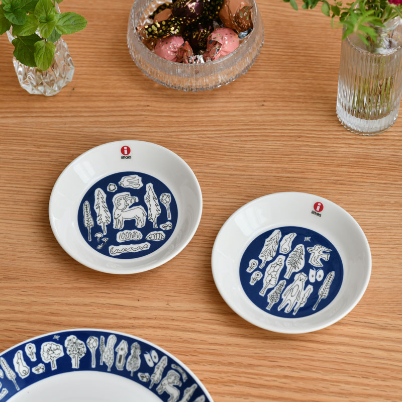 ミナペルホネンmina perhonen プレート（大）meri ホワイト ミナ