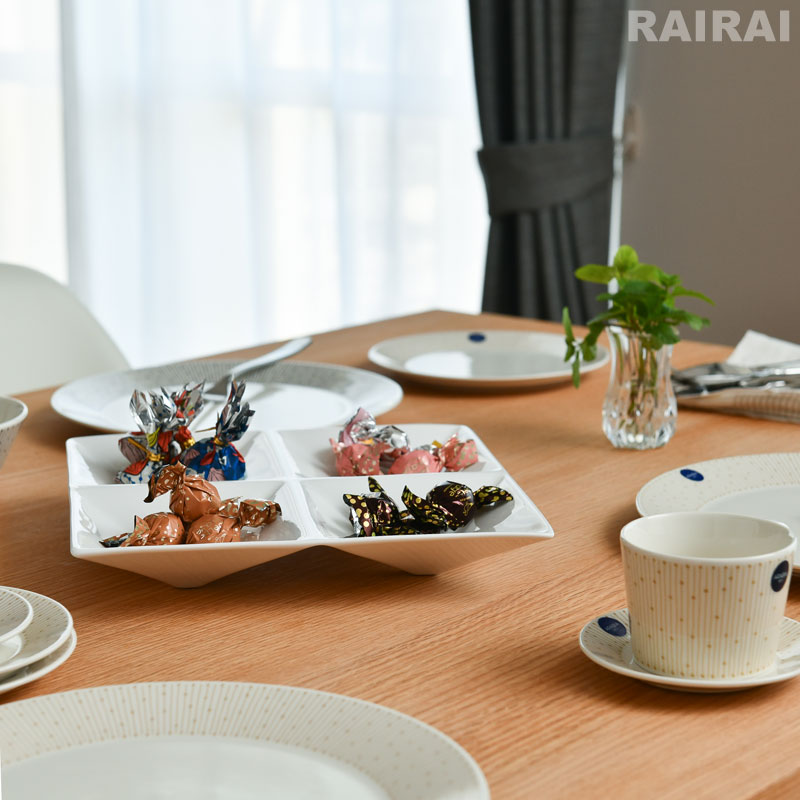 楽天市場】アラビア オードブルディッシュ ロケロバティ ホワイト