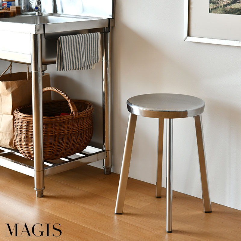楽天市場】マジス デジャヴ スツール S 高さ50センチ アルミニウム
