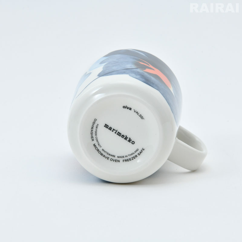 楽天市場】マリメッコ マグカップ 250ml ヴァルシ ダークブルー