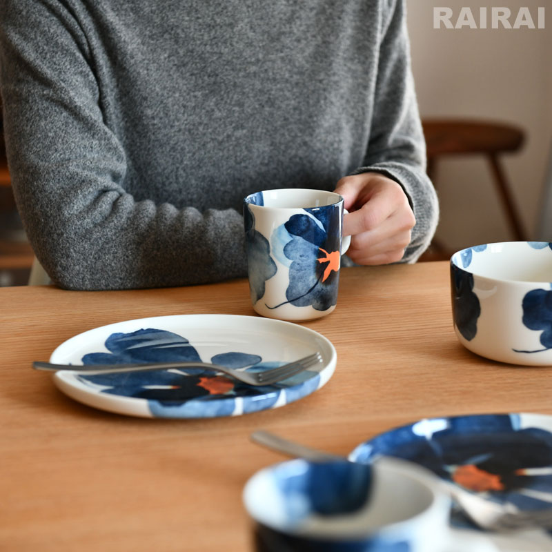 楽天市場】マリメッコ マグカップ 250ml ヴァルシ ダークブルー