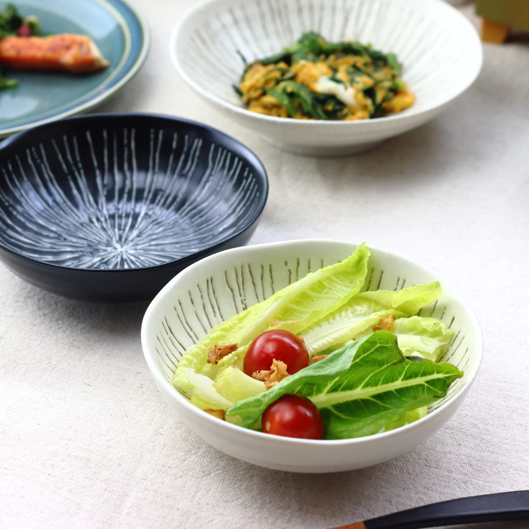 楽天市場】彫十草 4.5寸中鉢 15cm 日本製 美濃焼 45鉢 中鉢 中皿