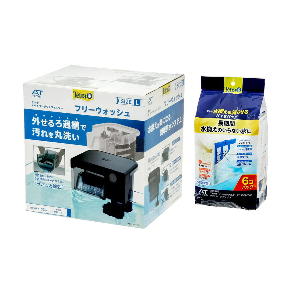 楽天市場】テトラ 外掛けフィルター オートワンタッチフィルター