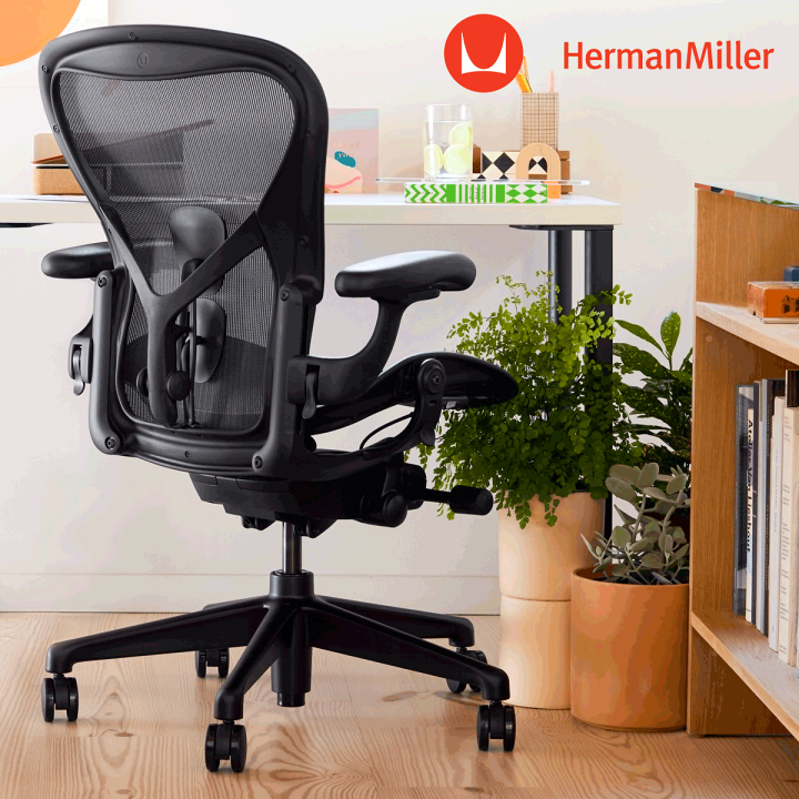 楽天市場】ハーマンミラー アーロンチェア リマスタード Bサイズ