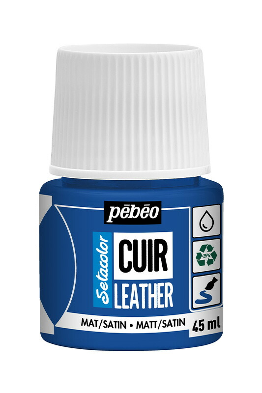 楽天市場】革用セタカラーレザーマット色45ML◇ウルトラマリンブルー