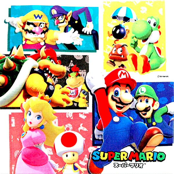 楽天市場】ポケモン マリオ スプラトゥーン ランチクロス 3枚セット