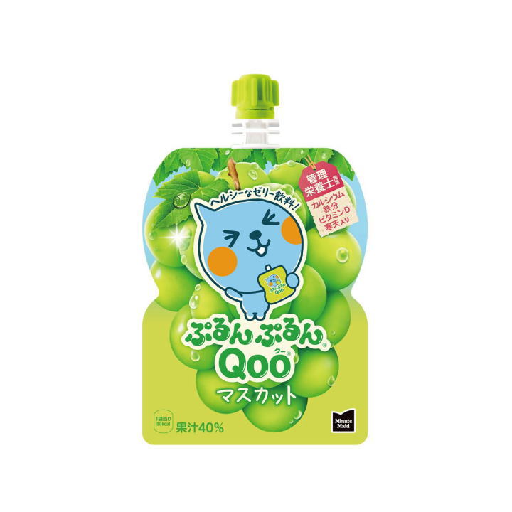 楽天市場】ミニッツメイドぷるんぷるんQoo マスカット 125gパウチ 送料